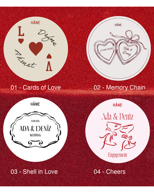 Custom Event Candles - 10 Adet