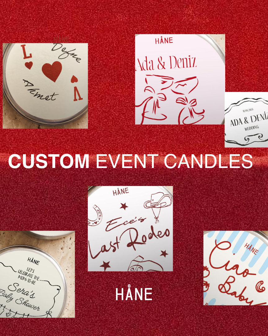 Custom Event Candles - 50 Adet